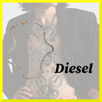 Diesel☆関税込☆ブランドロゴ ステンレススチール ネックレス