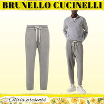 BRUNELLO CUCINELLI＞＞リブ編みカシミアスウェットパンツ