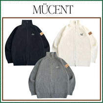 【MUCENT】 MION HIGH NECK 2-WAY ZIP-UP CARDIGAN / 追跡付