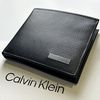 Calvin Klein 折りたたみ財布 カルバンクライン メンズ 財布 二つ折り財布 ブラック 男性