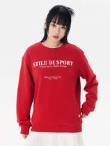 FILA(フィラ) レディース FILA★テニスウェア★ベーシックマンツーマン 男女共用 DARK RED