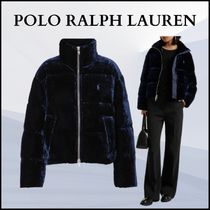 【POLO RALPH LAUREN】ベルベット ダウンジャケット