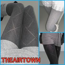 送料/関税込 ●THEAIRTOWN● Argyle pattern stocking