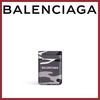 BALENCIAGA テックアクセサリー Explorer★カモ マグネットカードホルダー