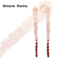 【Simone Rocha】ドリップ ピアス ピンク