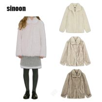 [sinoon] Heavy Mix Fur Jacket ☆送料込☆