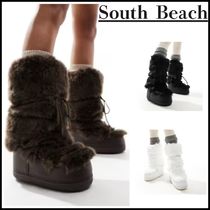 【South Beach】フラッフィー ニー スノーブーツ 関税送料込