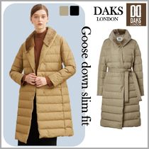 ◆DAKS グースダウンスリムフィットコート