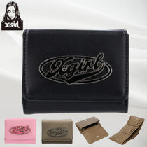 【X-girl】OVAL LOGO BUCKLE MINI WALLET