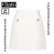 VALENTINO★Crepe couture skirt