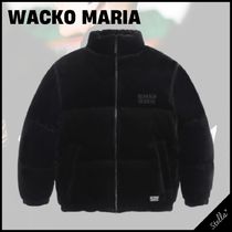 完売前に■WACKO MARIA■ベルベット ダウンジャケット ブラック