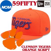 【海外限定】NEW ERA 59FIFTY NCAA Clemson Tigers OrangeScript