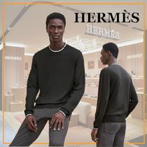 【大人気☆】HERMES ラウンドネックセーター rayures & twist