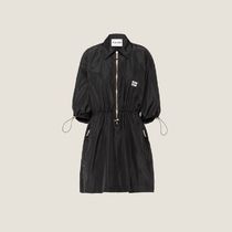 【日本入手困難】Technical silk mini-dress ワンピース