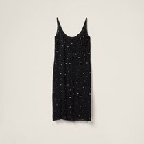 【日本入手困難】Embroidered chiffon dress ワンピース