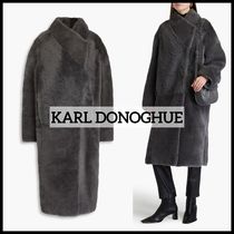 ☆セール中☆【KARL DONOGHUE】ムートン ラップ風コート