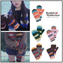 ★ 【Rockfish Weatherwear】 SHAGGY STRIPE MITTENS★5色★