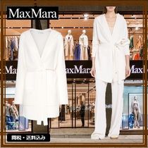 【Max Mara】Finezza ウールニット ショート コート