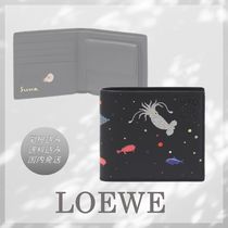 送料込/関税込■LOEWE■×スナフジタ ディープシー 二つ折り財布