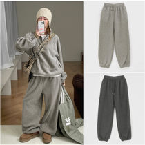 韓国発!【BLACKUP】LUNIC SET - Fleece jogger banding pants