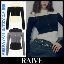 【RAIVE】Shoulder Cut-out Knit◆送料無料◆aespa & ITZY 着用