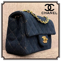 【大人気♡可愛いデニム】CHANEL フラップバッグ