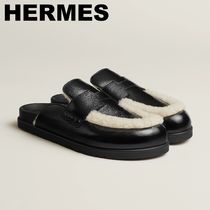 《もこもこ可愛い♪》HERMES ミュール ゴー