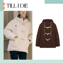 TILL I DIE ♥ Hooded duffle duck-down jumper