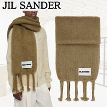 JIL SANDER*ラグジュアリーな魅力*ロング ハンド ニットマフラー