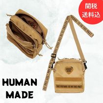 関税送料込【HUMAN MADE】ミリタリーポーチラージ☆ベージュ