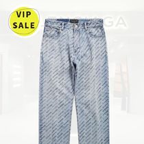 VIPSALE*送料込+BALENCIAGA+Stencil Allover Loose Fit パンツ