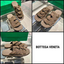 【BOTTEGA VENETA】イントレチャート ウーブン スライドスリッパ