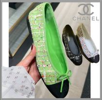 【存在感アリ】CHANEL バレリーナ ツイード