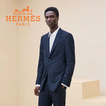 上品♪【HERMES】《24 リラックス 》カシミヤ ジャケット