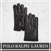 【POLO RALPH LAUREN】カシミア 裏地付 シープスキンレザー 手袋