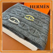 【おしゃれ☆】HERMES マフラー  Tri-Maillon Details Cuir