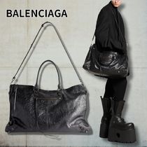 【BALENCIAGA】ブラック の メンズ Le City トラベル バッグ