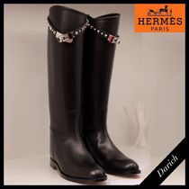 【定番秋冬アイテム♪】HERMES ロングブーツ