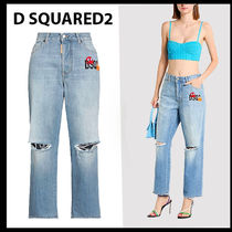 ◆D SQUARED2◆ストレートレッグジーンズ ブルー レディース