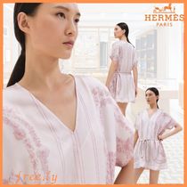 【色味が綺麗】HERME S25SSチュニックBrides de Gala enFleurs