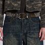 JADED LONDON ベルト 送関込 JADED LONDON Ice Camo Belt カモフラ スタッズ ベルト(4)