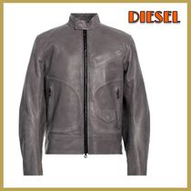 送料・関税込み★DIESEL★大きめレザージャケット★イタリア製