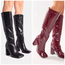 国内送料無料♪Zoya Boots*ブロックヒールロングブーツ