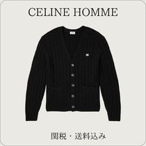 CELINE HOMME【カシミアカーディガン☆ブラック】関税送料込