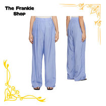 The Frankie Shop　ブルー Tansy トラウザーズ