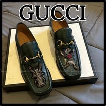 【GUCCI】Xmasプレゼントに☆men's レザーローファー(43サイズ)