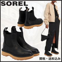 関税込み★SOREL★ハイライン レザー チェルシー ブーツ