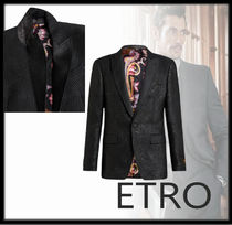 ETRO 洗練 シングルブレスト ウェービー ブレザー