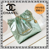 《国内発送、関税なし》CHANEL22 25C ミニハンドバッグ