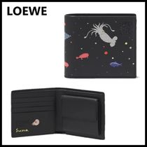 【LOEWE】Suna Fujitaコラボ 深海 コインウォレット二つ折り財布